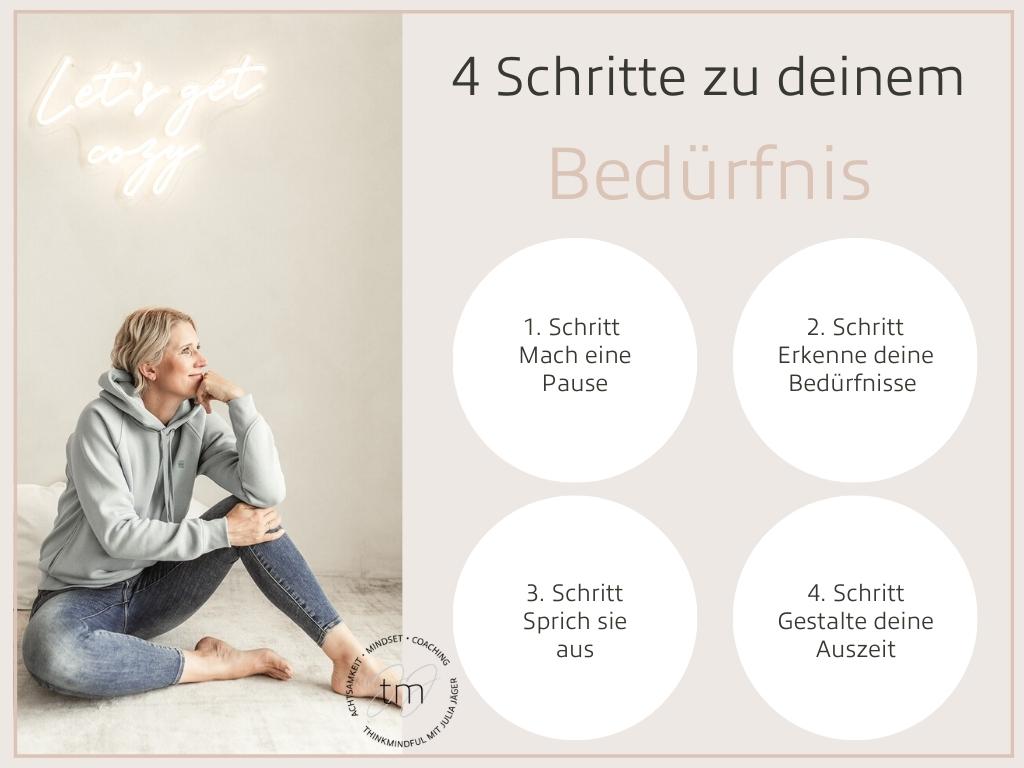 Mama Burnout: 4 Schritte zu deinen Bedürfnissen